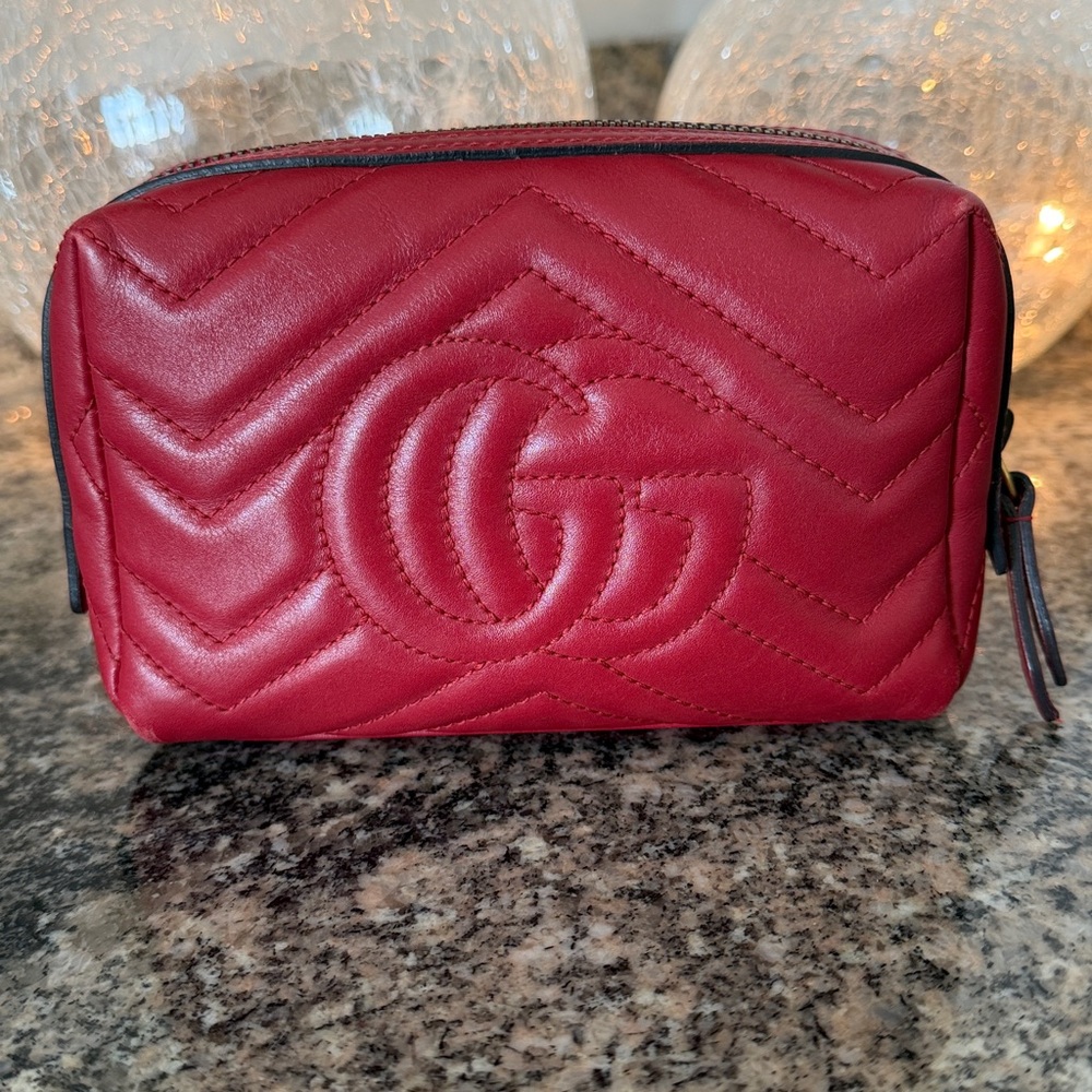 Gucci GG Marmont Cosmetics Case - Picture 3 of 14